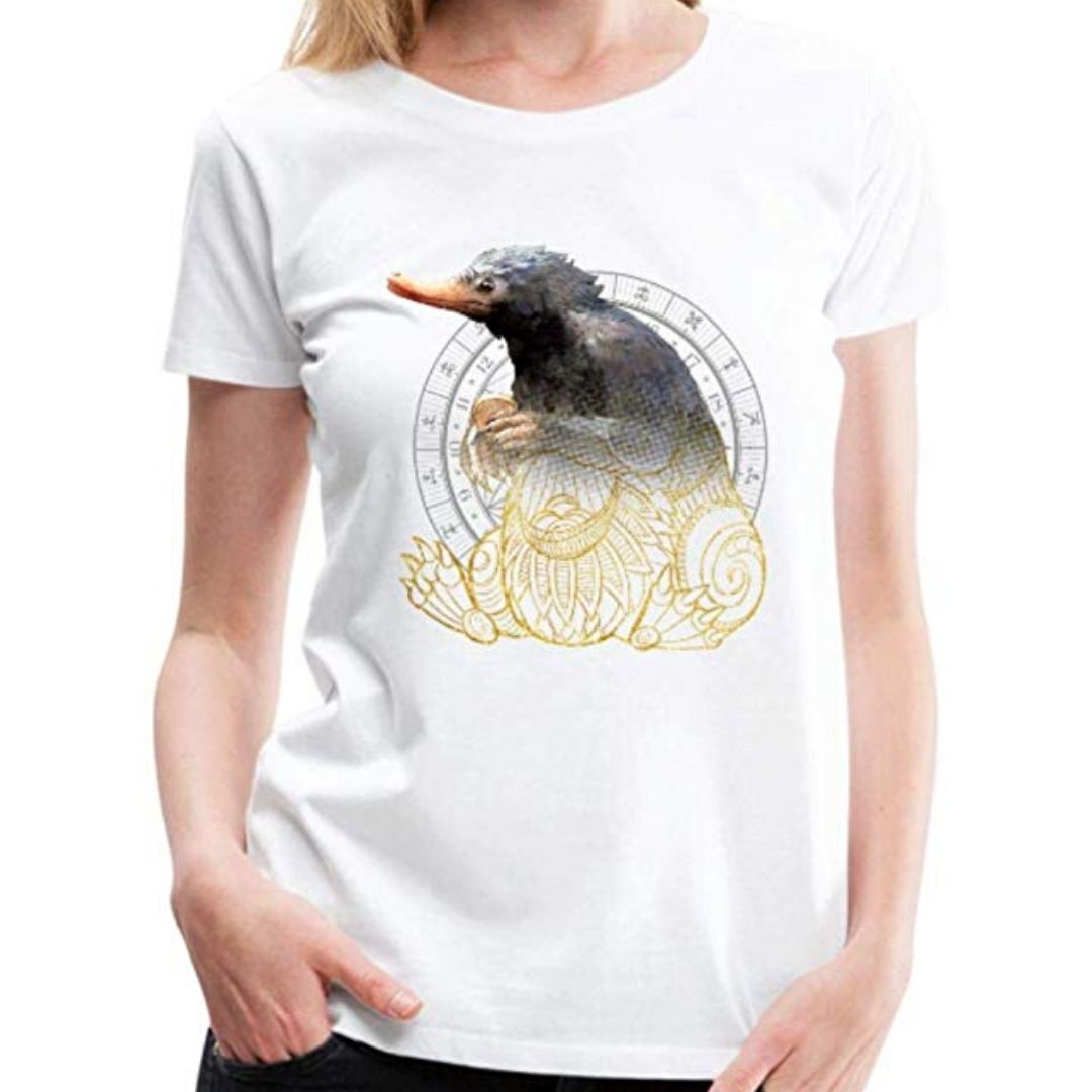 tee shirt manche courte blanc avec niffleur