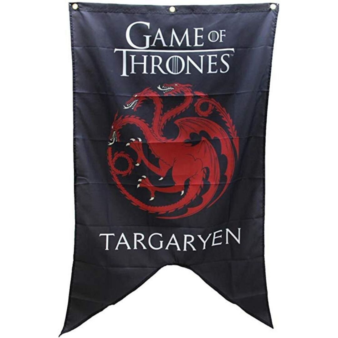 banderole noire avec dessin