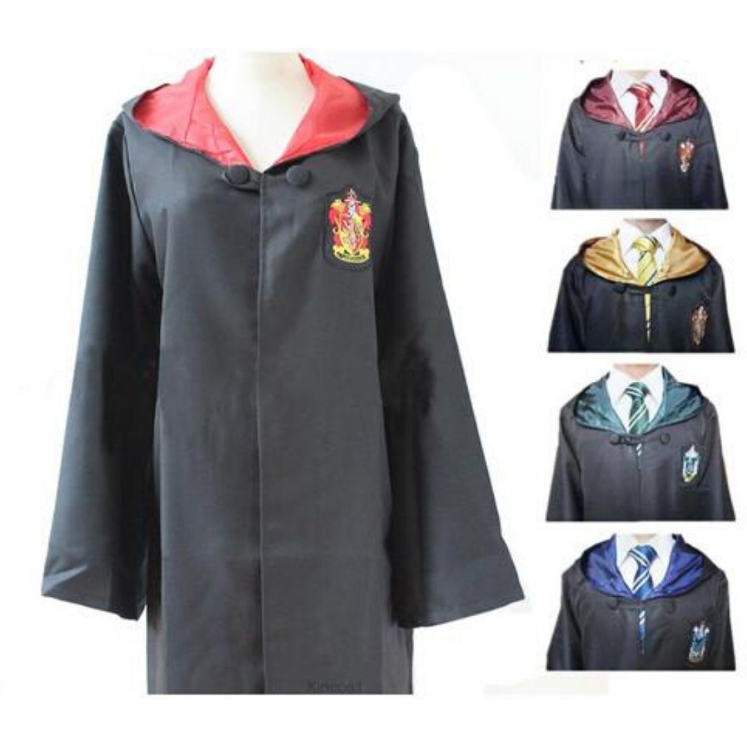 Capes de sorciers en 4 coloris différents