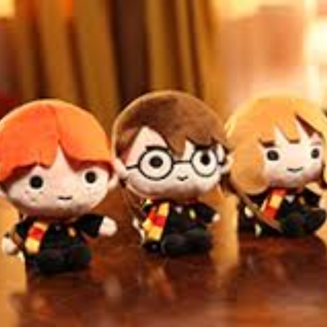 Peluches harry ron et hermione