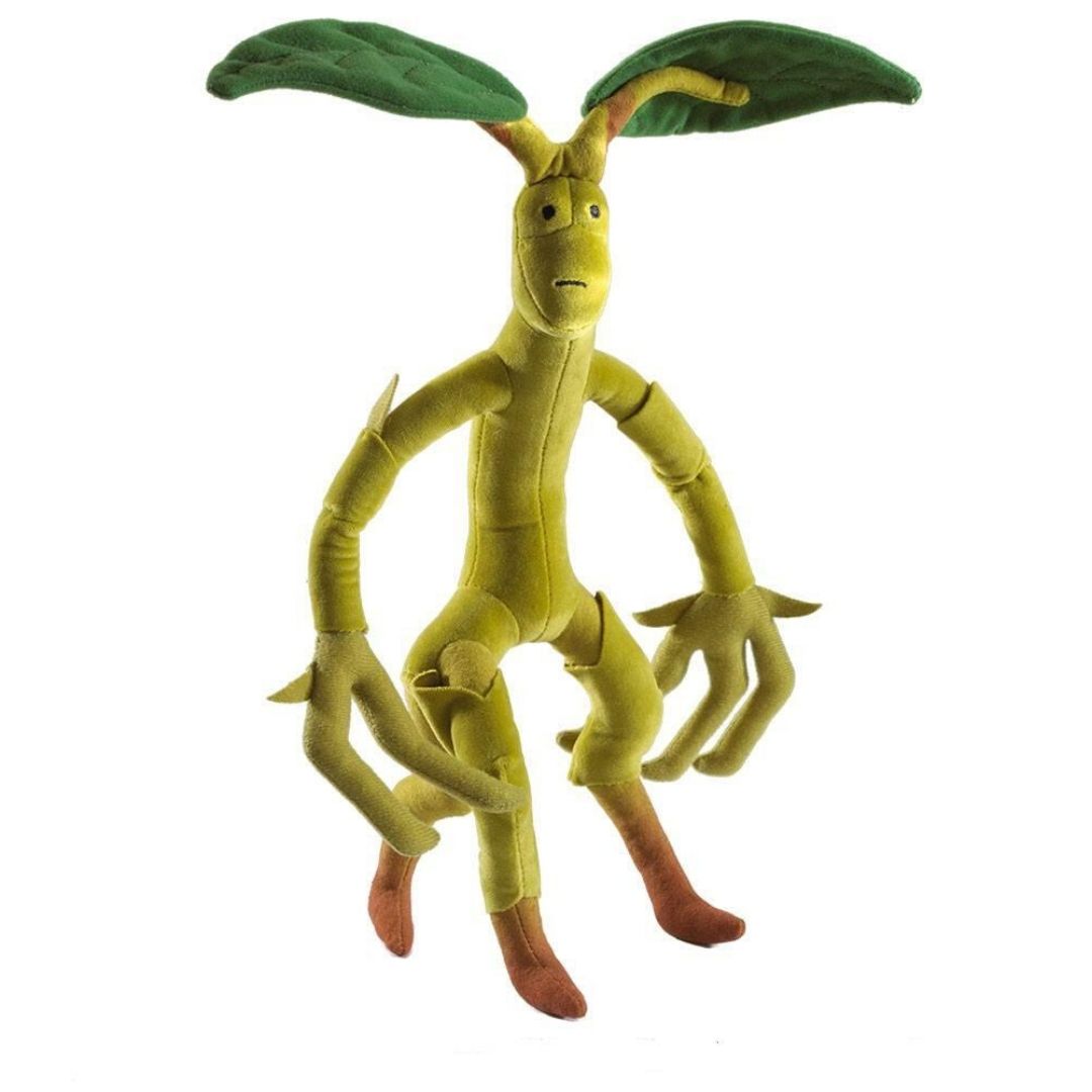 peluche en racine de plante