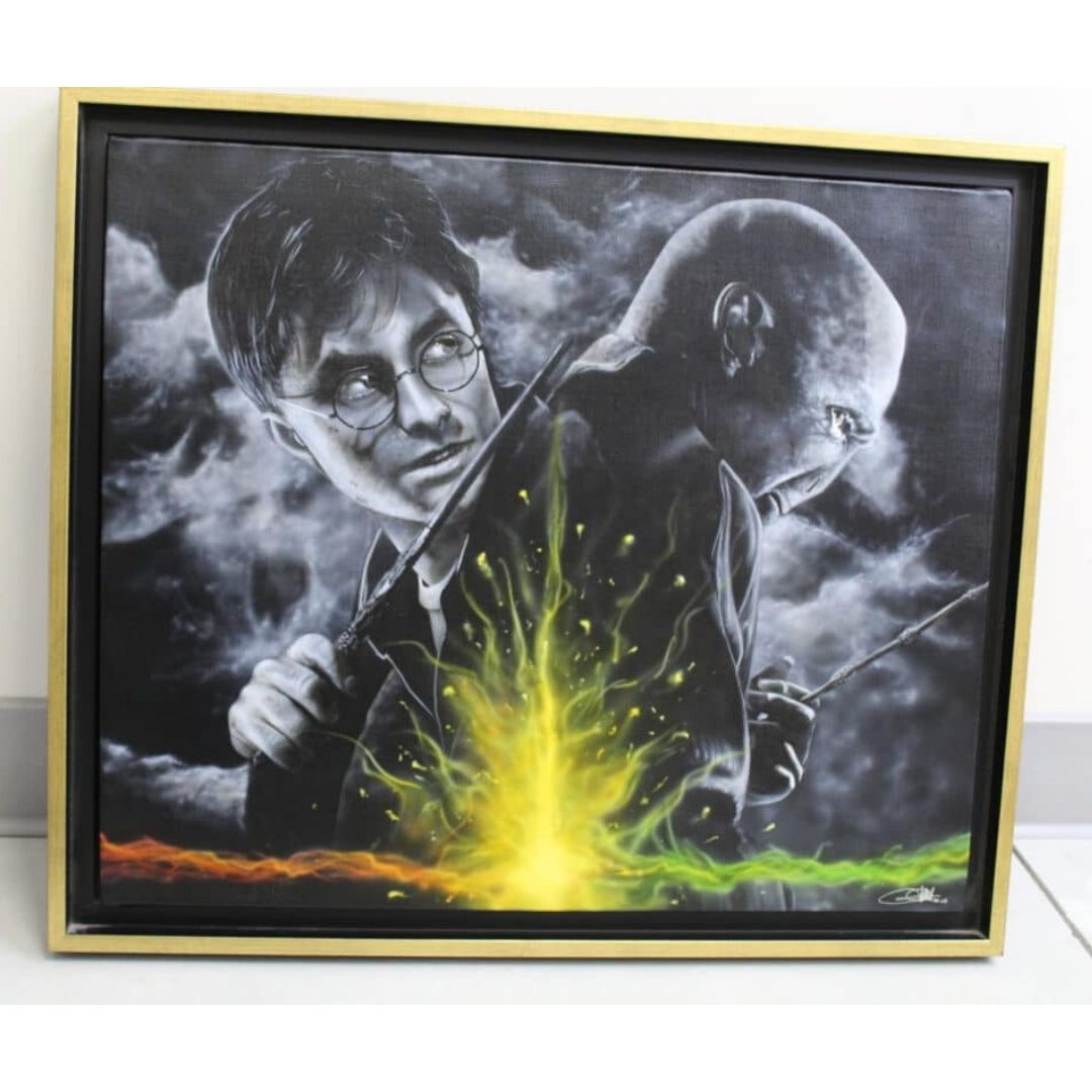 tableau harry potter et voldemort