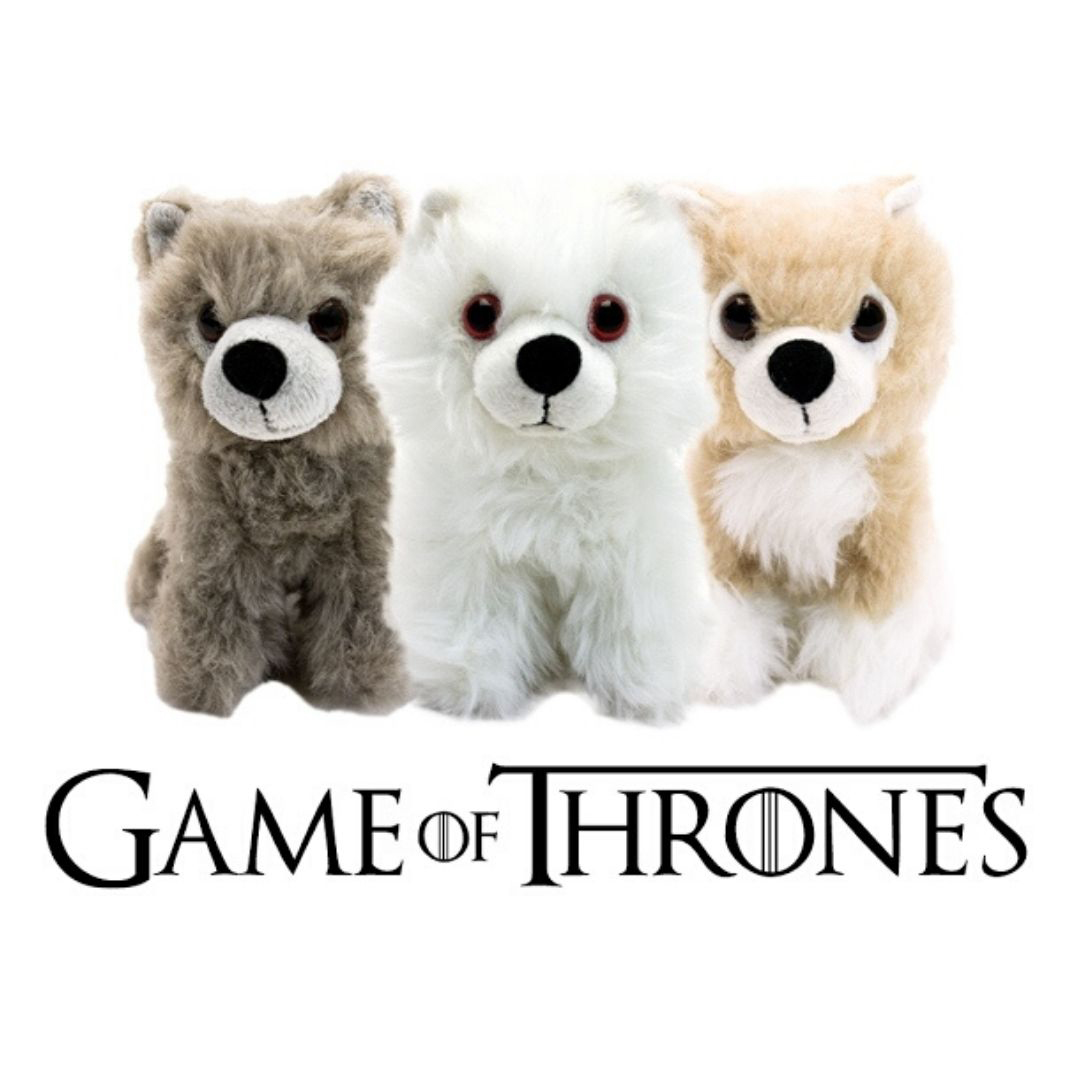 Peluches loups Games of thrones