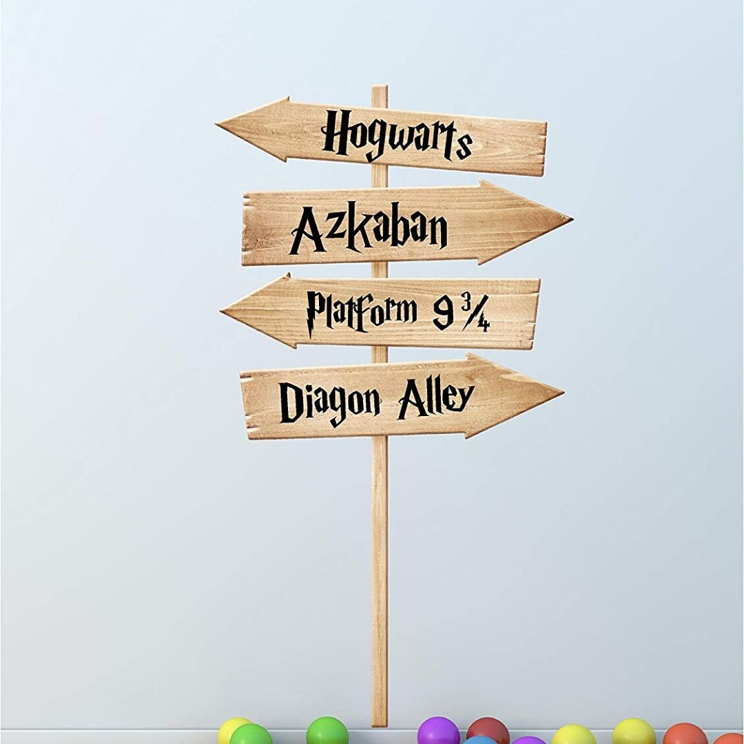 pancartes avec quatre directions